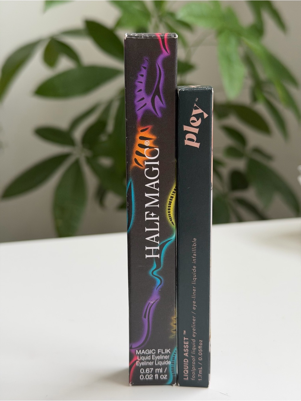Half Magic Magic Flik Black + Pley Beauty Liquid Asset “Wine Not” Eyeliner